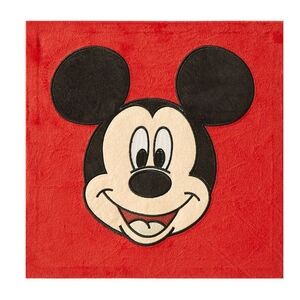 Disney Juniors NIP Red Mickey Mouse 12" x 12" Plush Wall Art Ages 8+